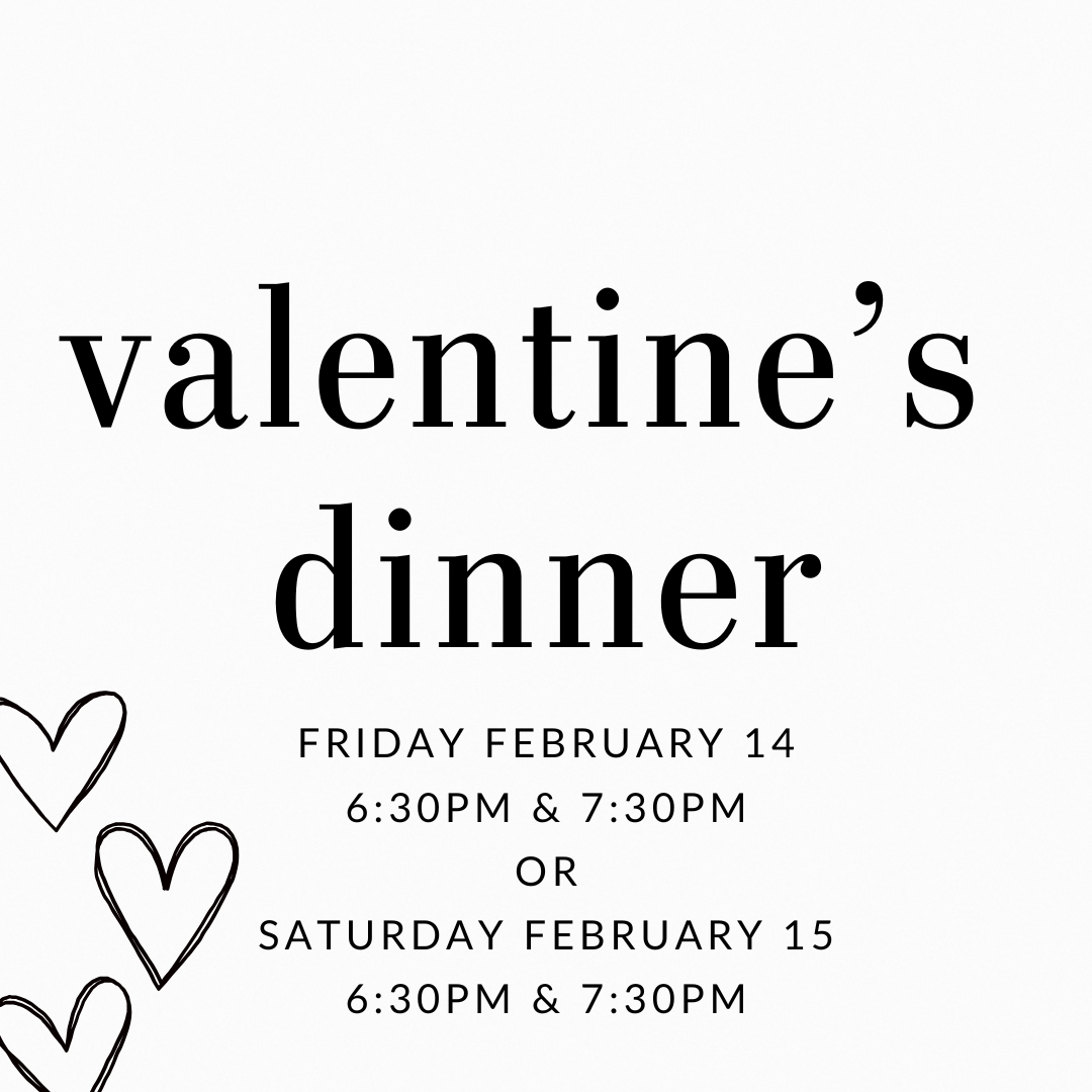 Valentines dinner